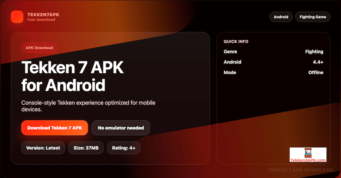 tekken 7 apk